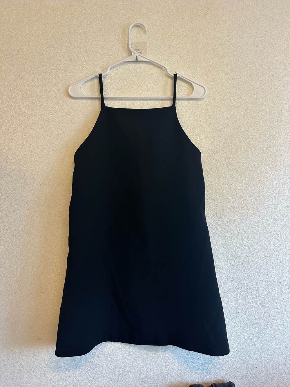 Zara Black Mini Slip Dress